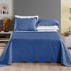 Cobre Leito Domo Original Solteiro Dupla Face Barato - Marinho