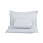 Cobre Leito Dupla Face Matelado Queen Branco Kit 3 Pçs