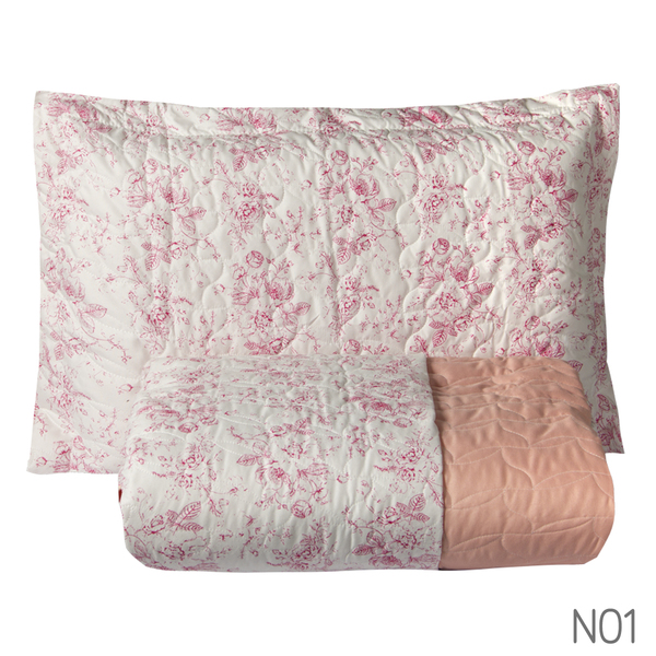 Cobre Leito Dupla Face Solteiro 2 Peças Percal 200 Fios Jazz