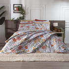 Cobre Leito Essencialle Casal Padrão 3 Peças  Tropical Glam