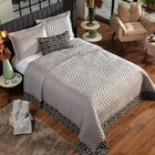 Cobre Leito Fortuny Dupla Face King 03 Peças - Percal 200 Fio