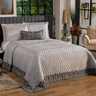 Cobre Leito Fortuny Dupla Face King 03 Peças - Percal 200 Fio