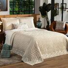 Cobre Leito Fortuny King 03pçs Percal 180 Fios Caqui