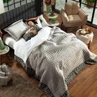 Cobre Leito Fortuny Queen 03pçs Percal 180 Fios Cinza