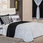 Cobre Leito Game Retrô Dupla Face C/ Almofada Casal 06 Peças