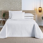 Cobre Leito Harmonia Casal King Tecido Percal 200 Fios Algodã