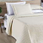 Cobre Leito Harmonia Casal Padrão Tecido Percal 200 Fios Algo