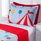 Cobre Leito Infantil Circo Enxovais Aquarela 2 Peças
