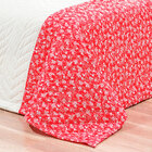 Cobre Leito Infantil Coração 5 Peças Estampado 100% Algodão