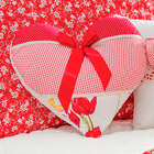 Cobre Leito Infantil Coração 5 Peças Estampado 100% Algodão