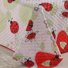 Cobre Leito Infantil Joaninha Enxovais Aquarela 2 Peças