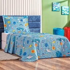 Cobre Leito Infantil Menino Astronauta Estampado Dupla Face T