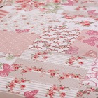 Cobre Leito Kansas Queen 3 Peças Piquet - Rosê