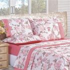 Cobre Leito King Casa Show 3 Peças Serena - 100% Brasileiro -