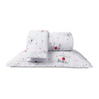 Cobre Leito King Essencialle Estampado 150 Fios 3 Peças - Dor