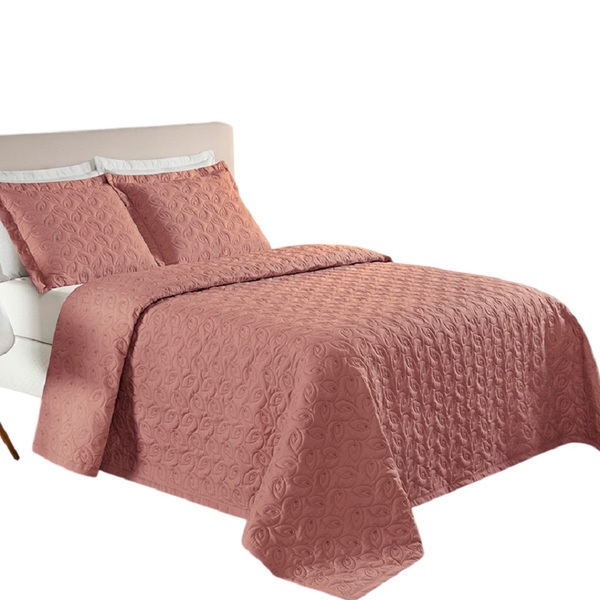 Cobre Leito King Florency Micropercal 200 Fios 3pç 100% Polié