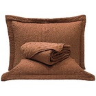 Cobre Leito King Lume Dupla Face 3pç 100% Poliéster - Marrom