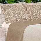 Cobre Leito King Marau Dupla Face Jacquard Rustico 3 Peças -