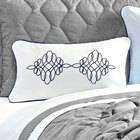 Cobre Leito King Marrocos Acompanha Almofadas 5 Peças - Cinza