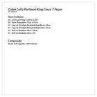 Cobre Leito King Marrocos Acompanha Almofadas 5 Peças - Cinza