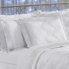 Cobre Leito King Matelassê E Guipir Royalle 5 Peças - Branco