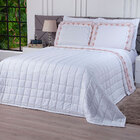 Cobre Leito King Royalle Micropercal 200 Fios 3 Peças - Branco