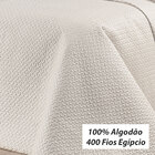 Cobre Leito King Size 400 Fios Egípcio 100% Algodão Palha + J