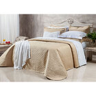 Cobre Leito King Size Cáqui 400 Fios Egípcio 100% Algodão + J