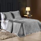 Cobre Leito King Splendore Cetim Charmousse 3pç 100% Poliéste