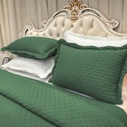 Cobre Leito King Vitoria Dupla Face 3pç 100% Poliéster - Verde