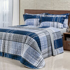 Cobre Leito Menino Solteiro Geométrico 200 Fios 100% Algodão