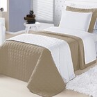 Cobre Leito Montreal Solteiro 2 Peças 100% Algodão 150 Fios C