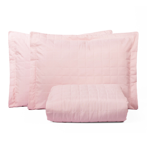 Cobre Leito Percal 200 Fios 3pçs Liso Colors Casal 2,20 X 2,5