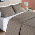 Cobre Leito Prático Padrão Dupla Face 3 Peças - Camafeu - 100