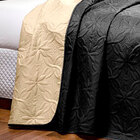 Cobre Leito Preto Dupla Face Queen Size 3 Peças Ultrassônico