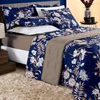 Cobre Leito Queen 03 Peças Campestre