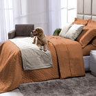 Cobre Leito Queen 100% Algodão Terracota 200 Fios + Jogo De C