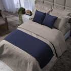 Cobre Leito Queen 3 Pçs Tous Les Jours 200 Fios - Caqui