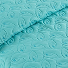 Cobre Leito Queen Agata Bordado Micropercal 200 Fios 3 Peças