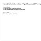 Cobre Leito Queen Austin 3pçs Dupla Face 200 Fios Cinza