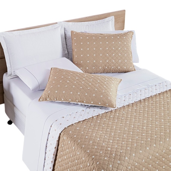 Cobre Leito Queen Balls Micropercal 200fios 3pç 100% Poliéste