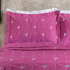 Cobre Leito Queen Berlim Percal 180 Fios Bordado 3 Peças - Pi