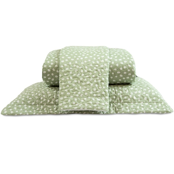 Cobre Leito Queen Bouti Basic Estampado 180 Fios 3 Peças - Po