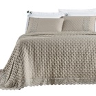 Cobre Leito Queen Cherry Laise Micropercal 3pç 100% Poliéster