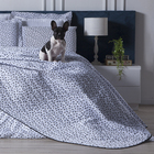 Cobre Leito Queen Classic Estampado 160 Fios 3 Peças - Poa Pr