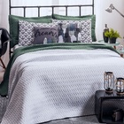 Cobre Leito Queen Colorful Dupla Face Micropercal 200 Fios 7