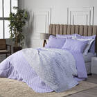 Cobre Leito Queen Compose Dupla Face 160 Fios 3 Peças - Poa L