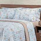 Cobre Leito Queen Dora Percal 200 Fios 100% Algodão 3 Peças -