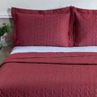 Cobre Leito Queen Egeo Dupla Face Percal 200 Fios 3 Peças - V