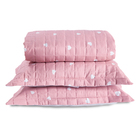 Cobre Leito Queen Essencialle 150 Fios 3 Peças - Corações  67